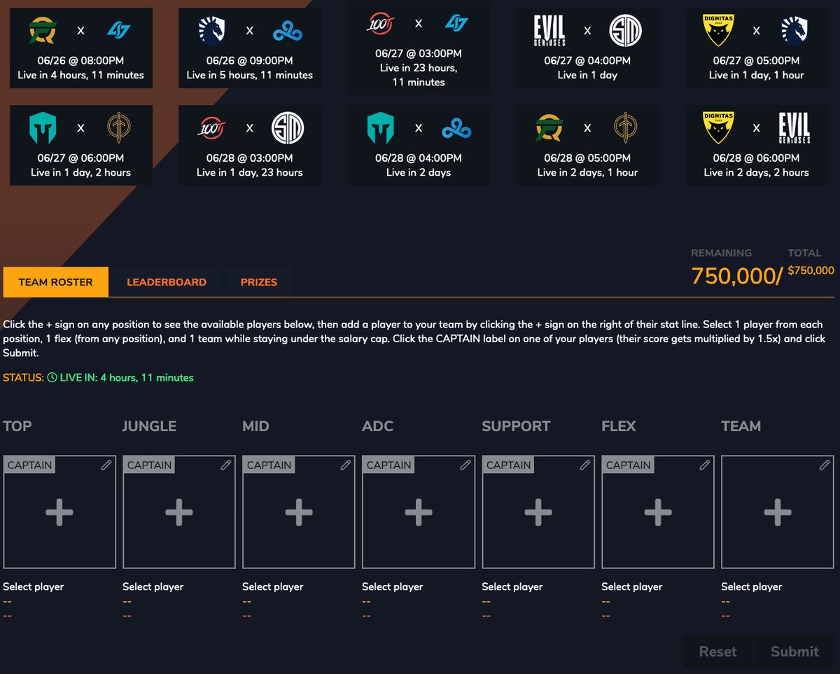 FantasyEsports.gg tweet media