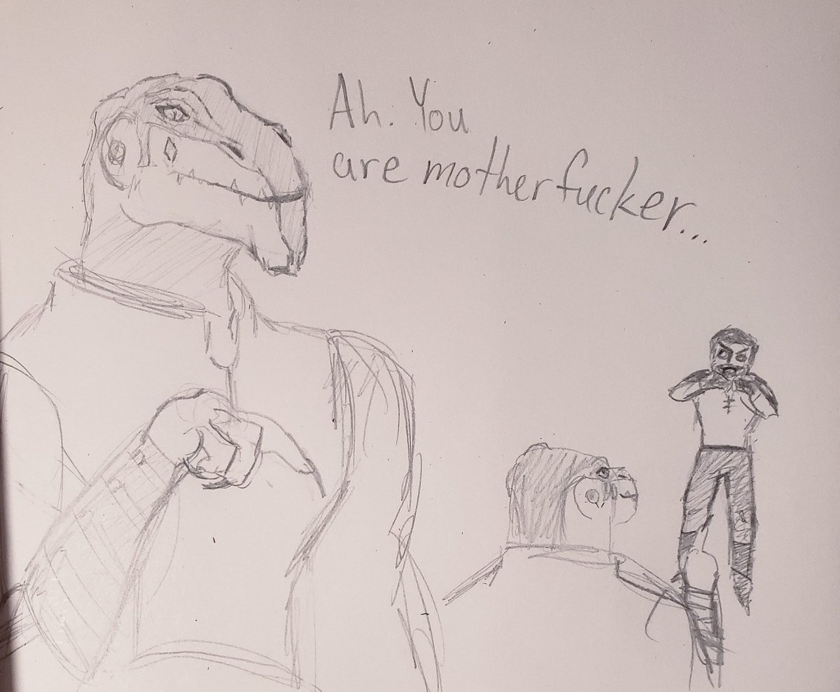 ayytheArtdragon's tweet photo. I did Jedi Outcast II fanart because it's my hyperspecific special interest, and it makes me happy

#starwars #starwarsjedioutcastii #jedioutcastii #desann #kylekatarn #sketches https://t.co/O1xZudwt7Y