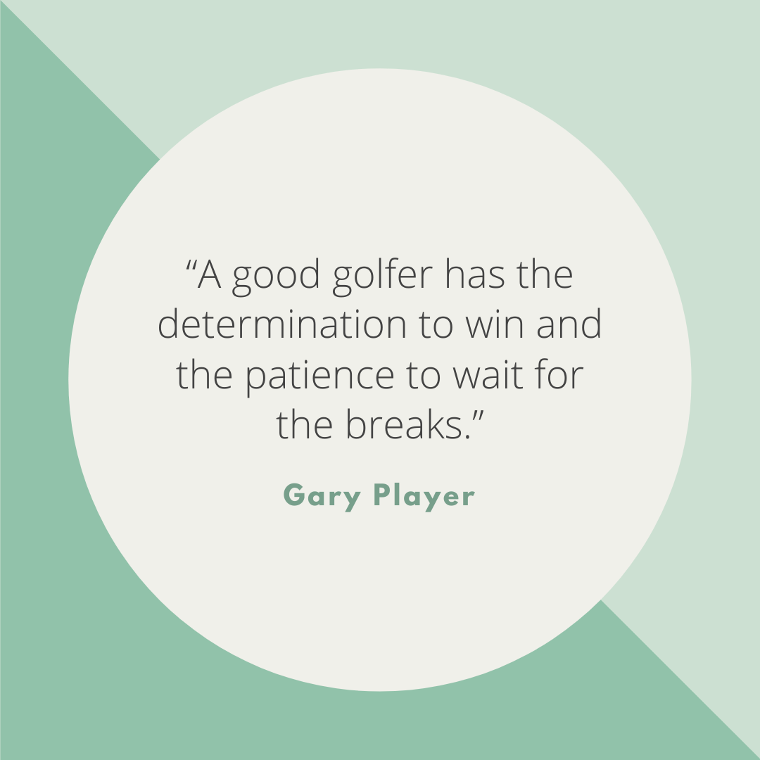 “A good golfer has the determination to win and the patience to wait for the breaks.” - Gary Player

#golfing #golf #golfer #golfswing #golfcourse #golfers #golflife #golfclub #pga #golfpro #golfislife #pgatour #golfchannel #golfclubs #golfinstruction