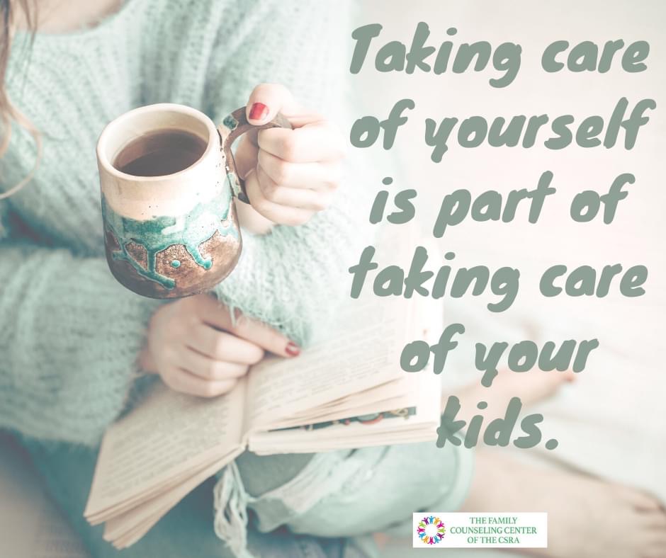 FamCounselCSRA's tweet photo. Parenting is hard work... What are some of your favorite ways to practice self-care? 
#SelfCare #MentalHealthAwareness 
#UnpluggedFriday #FamilyCounselingCSRA https://t.co/72i1HAmOJy