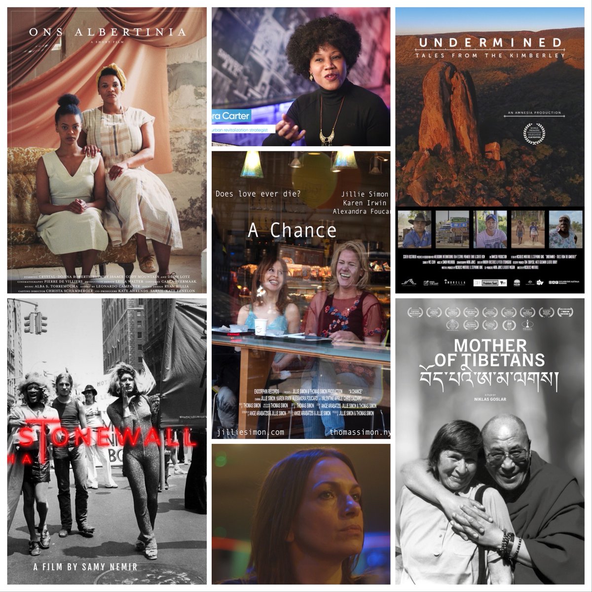 SRFilmFest's tweet photo. #SRFF2020 continues online on Saturday, June 27. All films will be available to stream for ticket-holders for 48 hours starting tonight at 5 PM EST!
"Meet the Filmmakers" live sessions tomorrow at 12:30 PM, 2 PM, 5:30 PM EST.
#LGBTQ #Women
For tickets:
https://t.co/OjVR6rlcK8 https://t.co/sQkNr2Wu1P