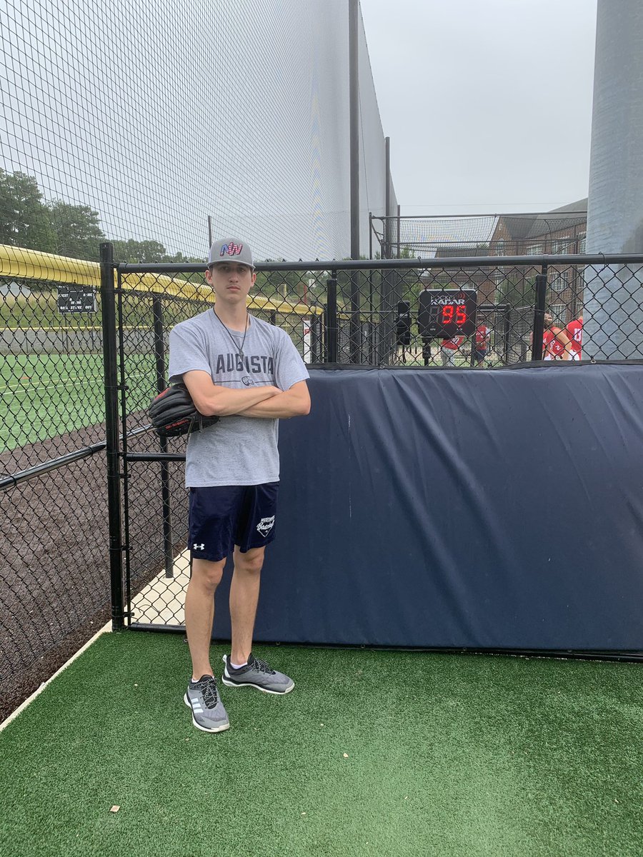 bkoch2020's tweet photo. Hit a new PR for pulldowns today! @AUG_Baseball @FlatgroundApp https://t.co/f7j2xtjjlA