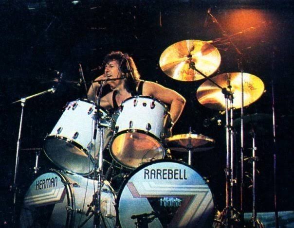 Herman Rarebell- drums ('77 - '96)- nicknamed "ze German"- lots of credits for song lyrics including Rock You Like a Hurricane - was the go to for "sexy" songs- is a producer & co-owns a record company- Ted N*gent backed out of fighting him once- dry humour- hell-raiser