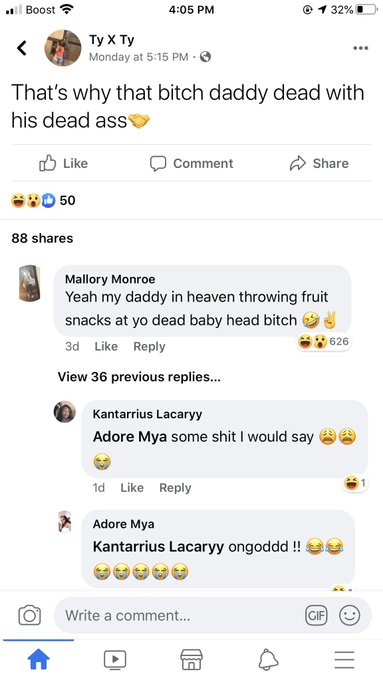 Y&rsquo;all she talked about her dead daddy then ol girl turned around and talked about the other girls dead<a href="/tag/gracias"class="tags"><span>#gracias</span></a>