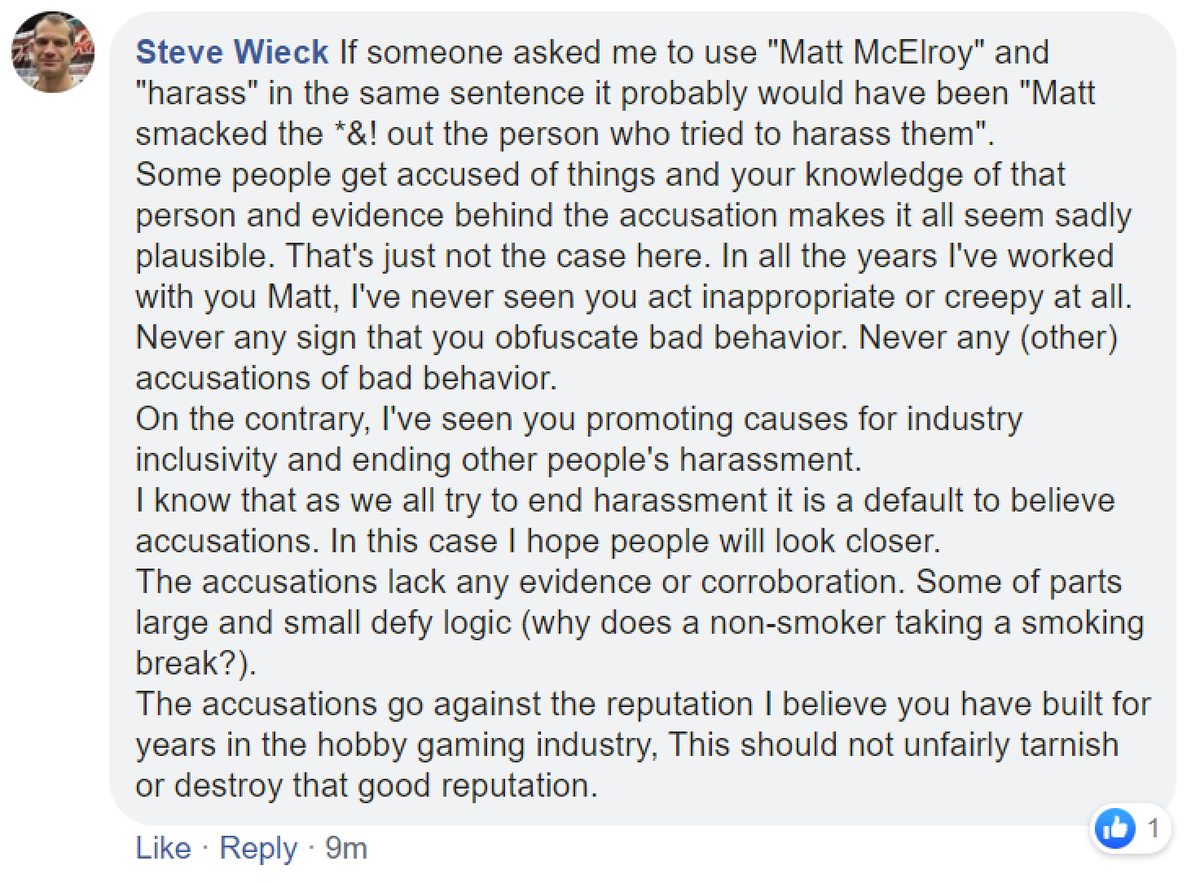 CW: enabling abuseSame song, 100th verse. Yesterday, MM's defense (via FB) was essentially "I maybe did wrong, but it wasn't to get in her pants, & btw she messed up on a book project."SW, the CEO of OBS, immediately responded, having no context other than he said/she said.