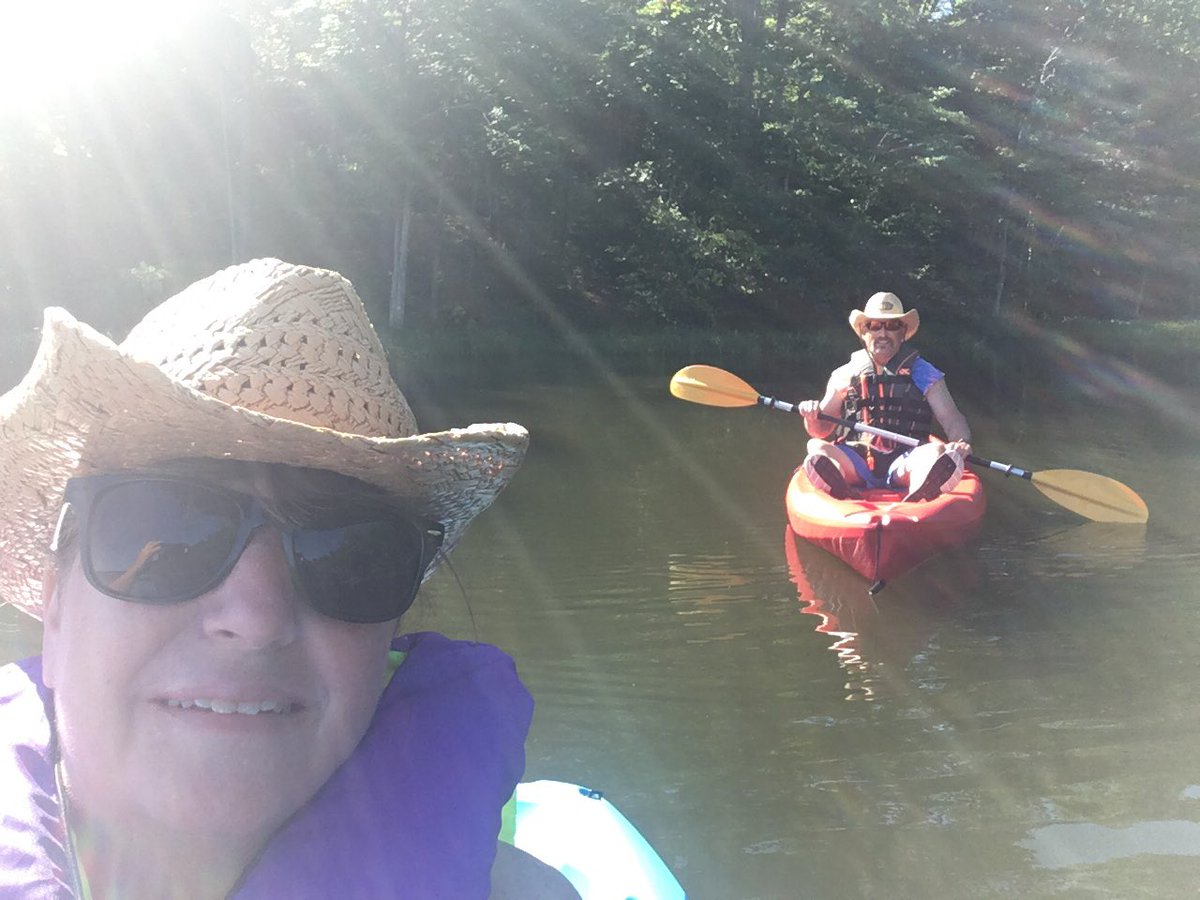 Spent a beautiful morning kayaking with Leonard.  Nature, on the water and relaxing in the peace!