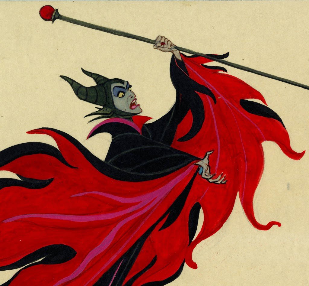 Diane Doniol Valcroze On Twitter Concept Art Of Maleficent By Marc Davis For Sleeping Beauty 1959 diane doniol valcroze on twitter