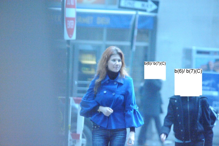 Then, ten years ago today, Anna Chapman got a call from someone she thought was a fellow Russian spy - but who was an FBI undercover. They met but she was suspicious and bought a burner phone to call her father. An FBI surveillance team tailing her got the number and listened in