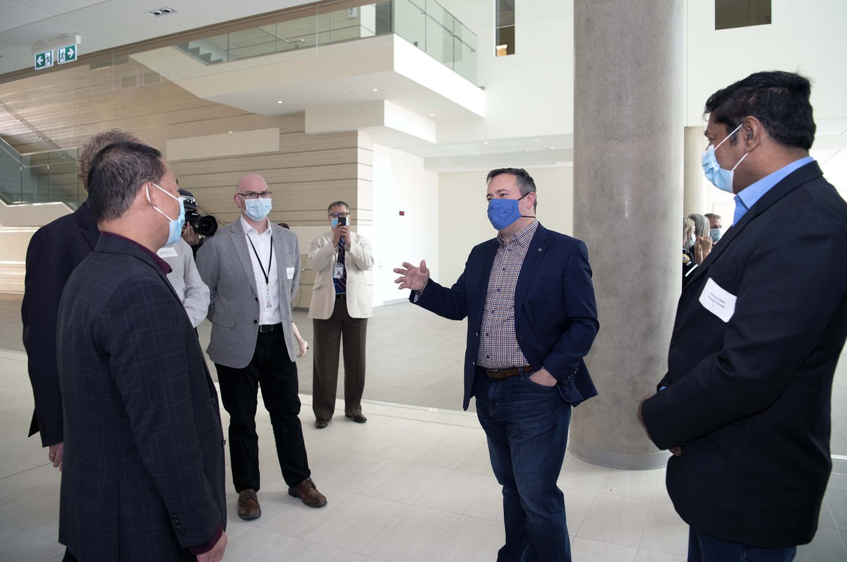 jkenney's tweet image. The new Grande Prairie hospital is a beautiful facility - glad to see construction is now complete.

Looking forward to seeing it finally accept patients at the end of next summer, once AHS has fully moved in, and gotten it up and running.
