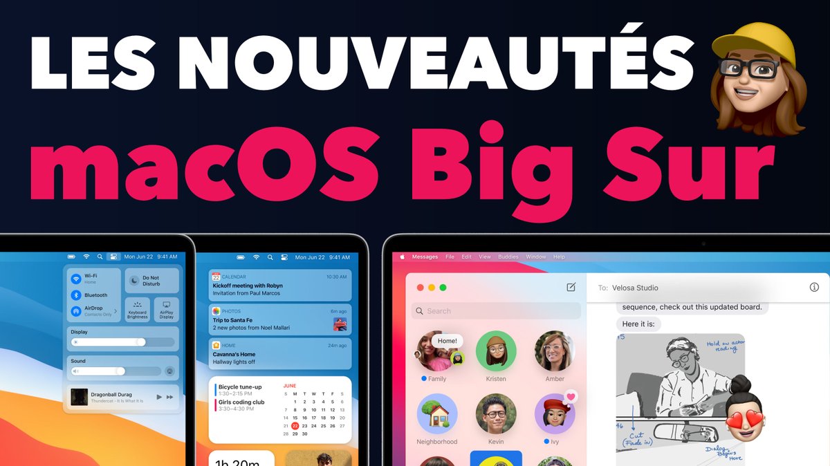 AudreyCouleau's tweet photo. ⭐️ Nouvelle vidéo ⭐️
Pour terminer cette semaine de folie, voici les grandes nouveautés de macOS Big Sur en vidéo :
⭐️ https://t.co/xvssHWdmWT
#WWDC20 #BigSur #macOS11 #macOSBigSur #macOS #Mac #Apple #RTisLove 🥰 https://t.co/fobPahOTu7