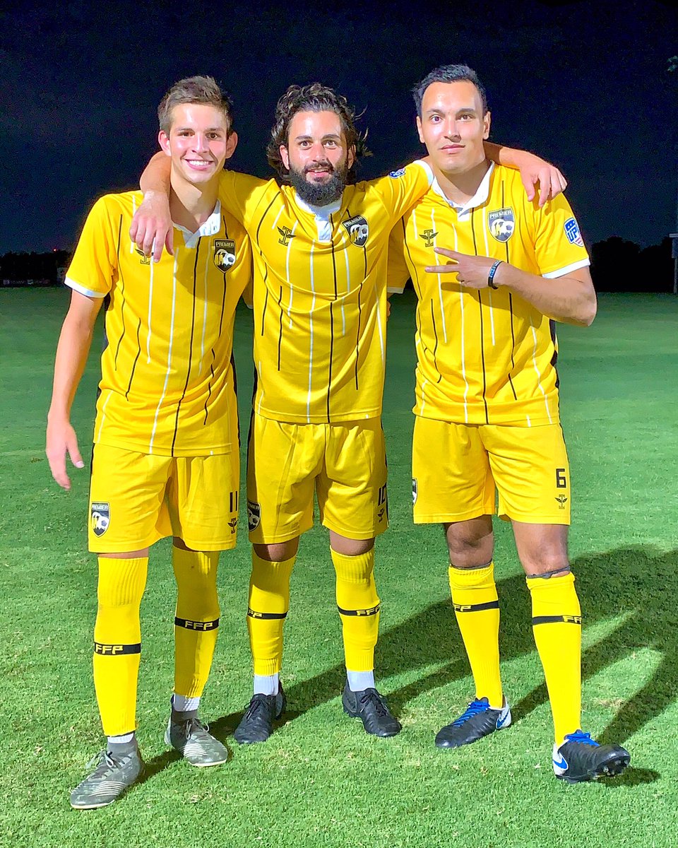Special moment last night as <a href="/connerlewis_/">conner</a> and Anthony Bernal, two of our most loyal and dedicated trainees, made their <a href="/ffpremierdallas/">FF Premier</a> debuts. What a rewarding feeling to finally see both of them in the Black and Gold strips!
-
#FootyFamily 💛