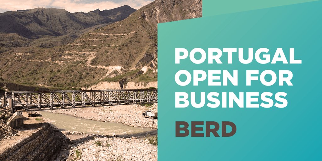aicep's tweet photo. #PortugalOpenforBusiness: @BerdBridges, empresa portuguesa de engenharia, continua a exportar a sua tecnologia de pontes modulares MBS para a América Latina e acredita que este produto poderá ser uma solução para acelerar a retoma da economia no pós-pandemia.
#Portugal https://t.co/bSWL2Wwb6M