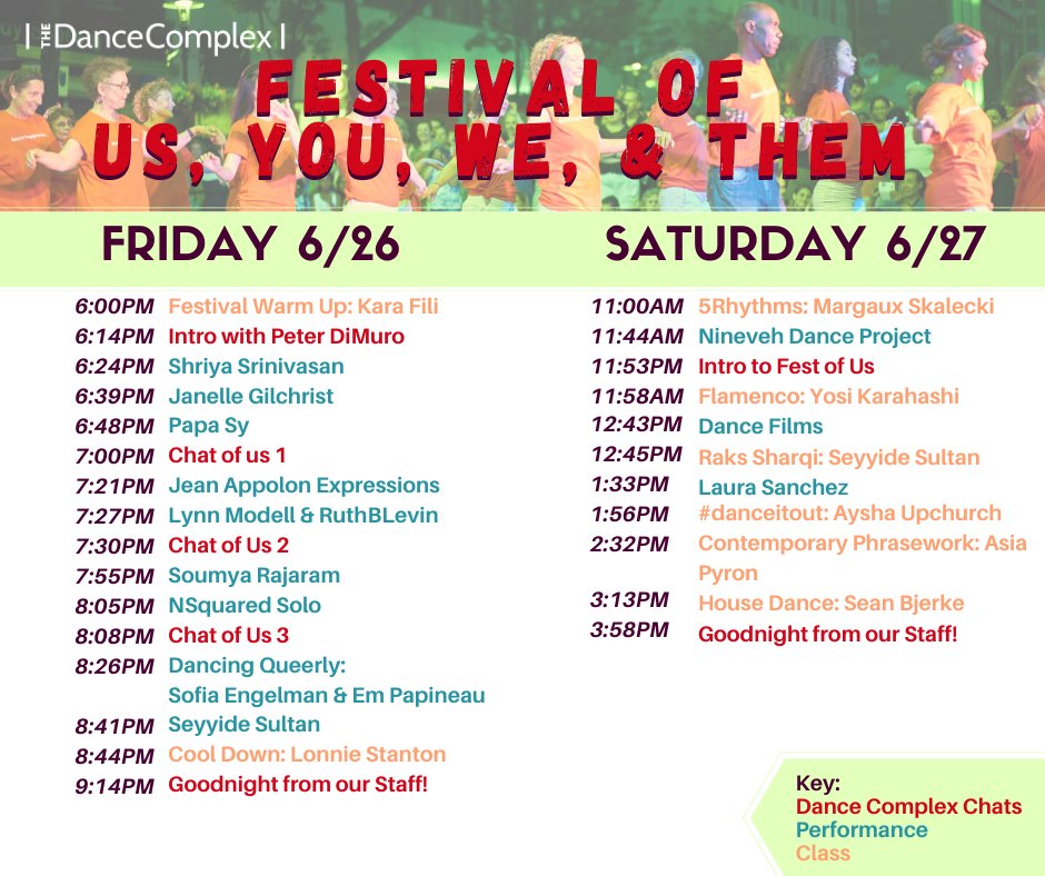 DanceComplex's tweet photo. TONIGHT! 

Fest of Us begins! What are you looking forward to? 

*streaming on all DC platforms*
 
#FestOfUs2020 #TheDanceComplex #KeepBuildingDance #DanceHappensEverywhere #CentralSquare https://t.co/zcdV0UyZI3