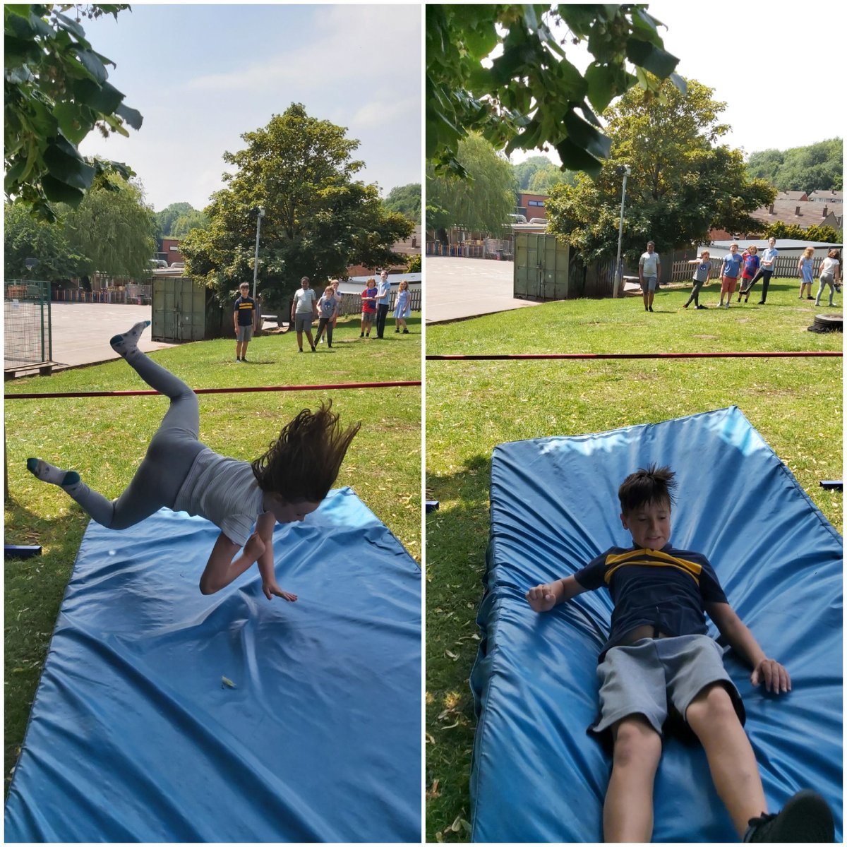 glenfromep's tweet photo. #JuniperB loved having a go at the high jump today! https://t.co/ImXOfVcCTC