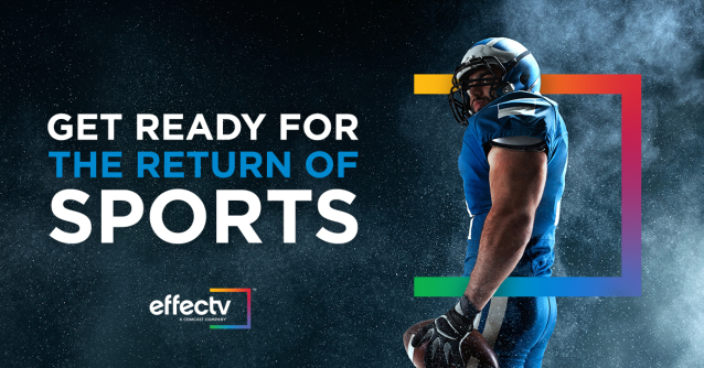 Make the right play for audiences. Sports has taken a hiatus in the past few months, but it’s coming back…and fans will be tuning in. With sports, you can reach large, passionate audiences—extending across age, gender, and geography. <a href="/effectv/">effectv</a> #EffectvEmp bit.ly/3eFzPdg