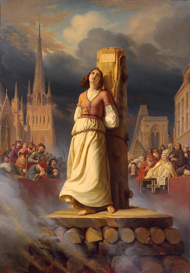 6- Certaines étaient brulées vivesLes « sorcières » n’étaient pas seulement noyées également brûlées ! Le tout premier procès de sorcellerie est celui de Jeanne de Brigue, le 29 octobre 1390. Elle est ensuite « purifiée par le feu » sur la place publique le 19 août 1391.
