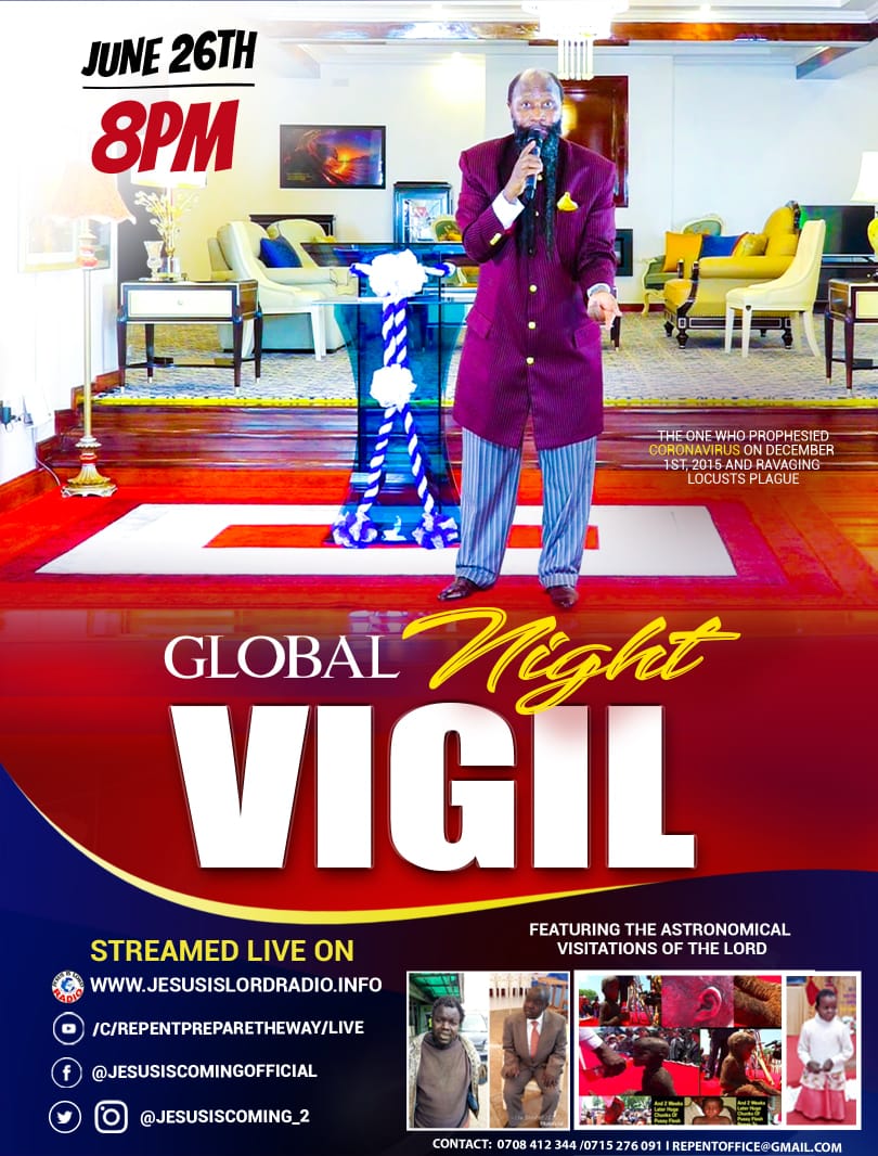 HarrietKavere's tweet photo. Welcome to the #GlobalRevivalVigil.
What a blessed generation which has been privileged to hear the prophesies of the Bible.
Let us tune in to learn more. https://t.co/o7Devpqbah