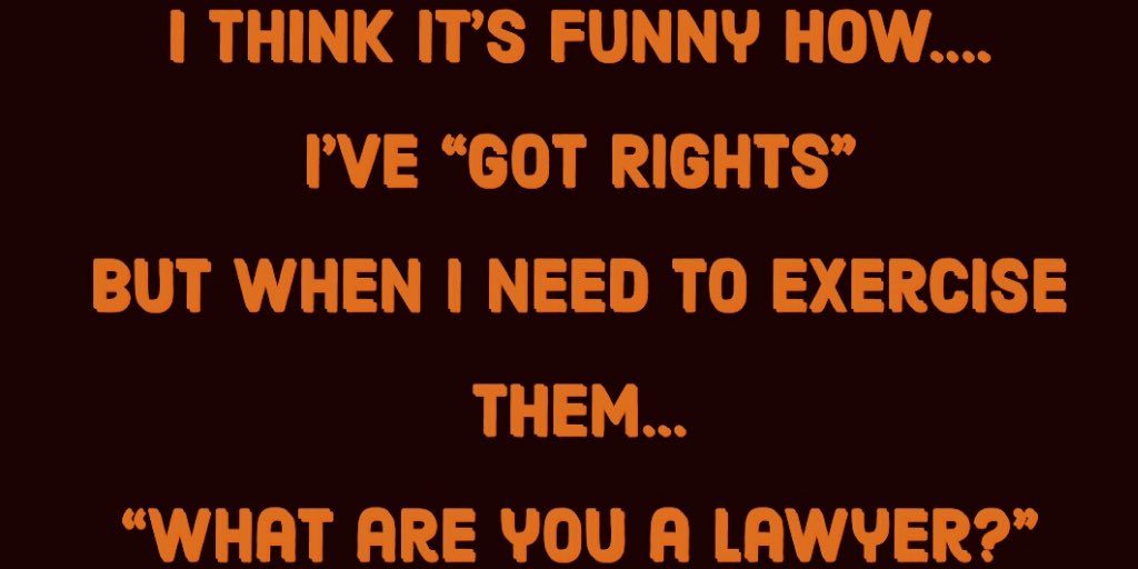 foba4what's tweet image. #everydayencounters #whatrights #BlackLivesMatter #itsfunnyhow