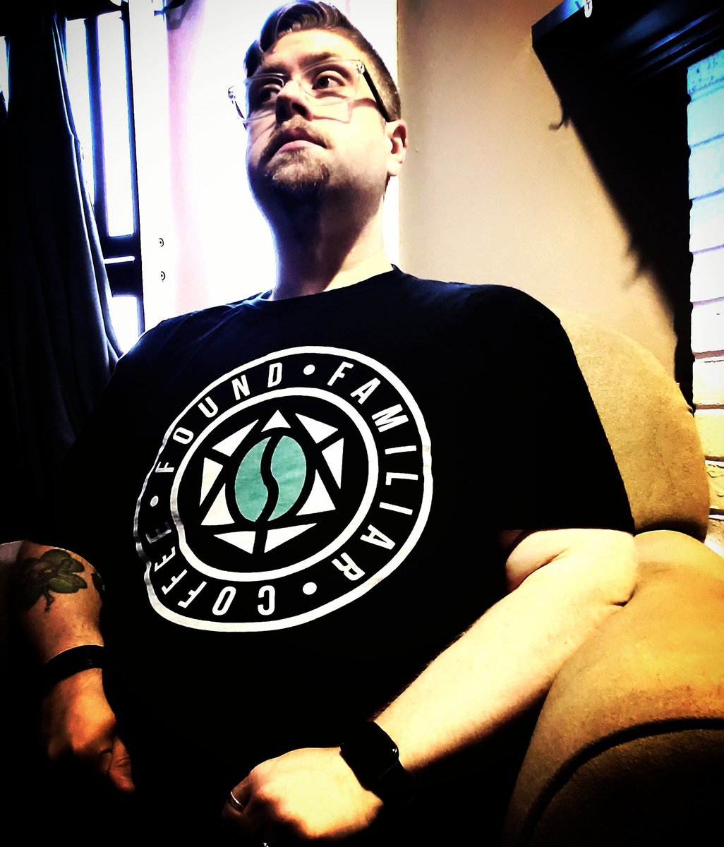 Wonderboy25's tweet photo. Rocking that @FoundFamiliar today!
#Coffee #coffeegeek #dungeonsanddragons #dndcoffee
#FoundFamiliar #foundfamiliarcoffee https://t.co/a9sVtWpbSw