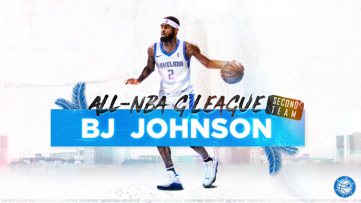 OsceolaMagic's tweet photo. .@Bean_J20 has been named to the 2019-20 All-NBA G League Second Team! 👏
22.9 PPG | 6.4 RPG | 2.1 SPG
#AsOne https://t.co/Mbhhtqe6AD