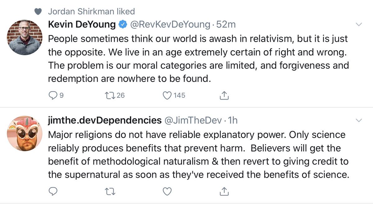 pfcbenjamin's tweet photo. @RevKevDeYoung Couldn’t have timed it any better… https://t.co/xt1tgLXMhG