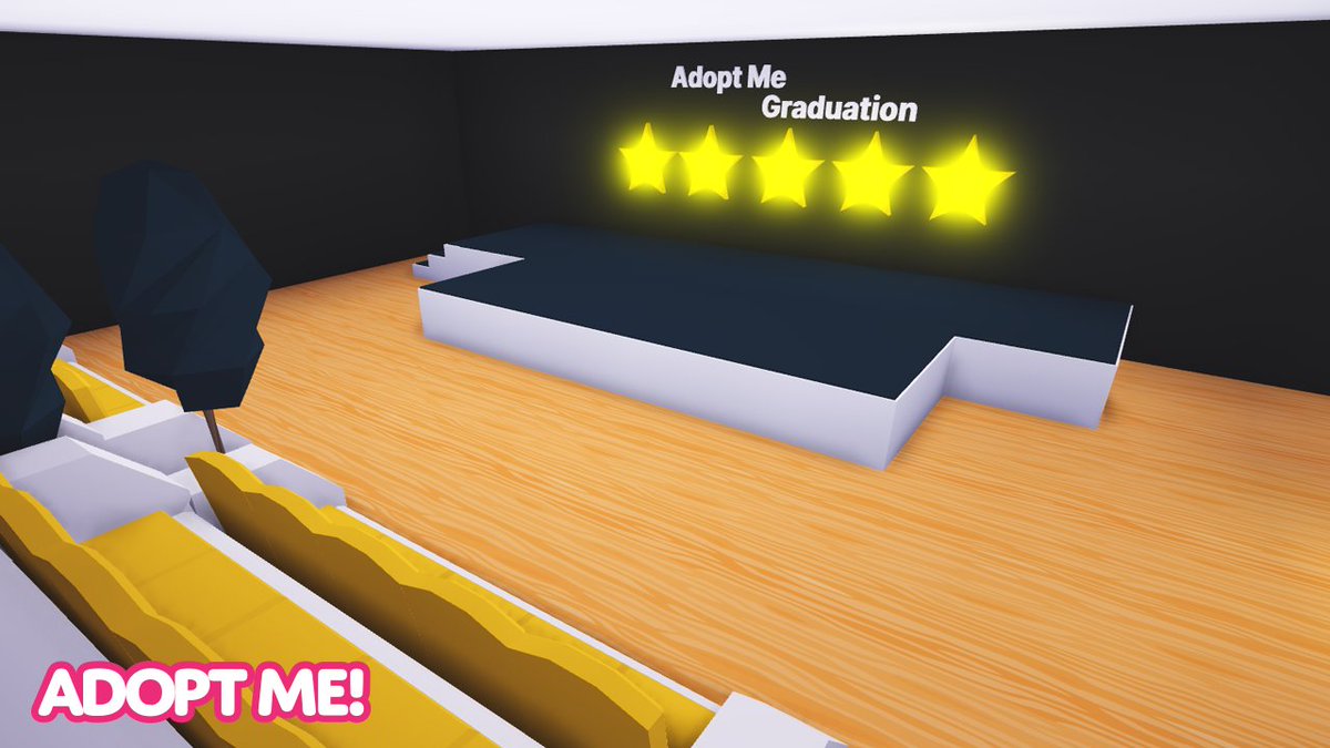 Adopt Me On Twitter The Adopt Me Graduation Party Is Tomorrow Saturday At 10am Pt 6pm Bst Make Sure To Join The Stream On Our Youtube Channel For A Chance To - how to make a party roblox 2020