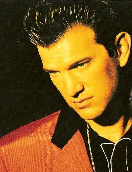 Happy Birthday Chris Isaak!!  Chris Isaak 1960s Silvertone 1446  