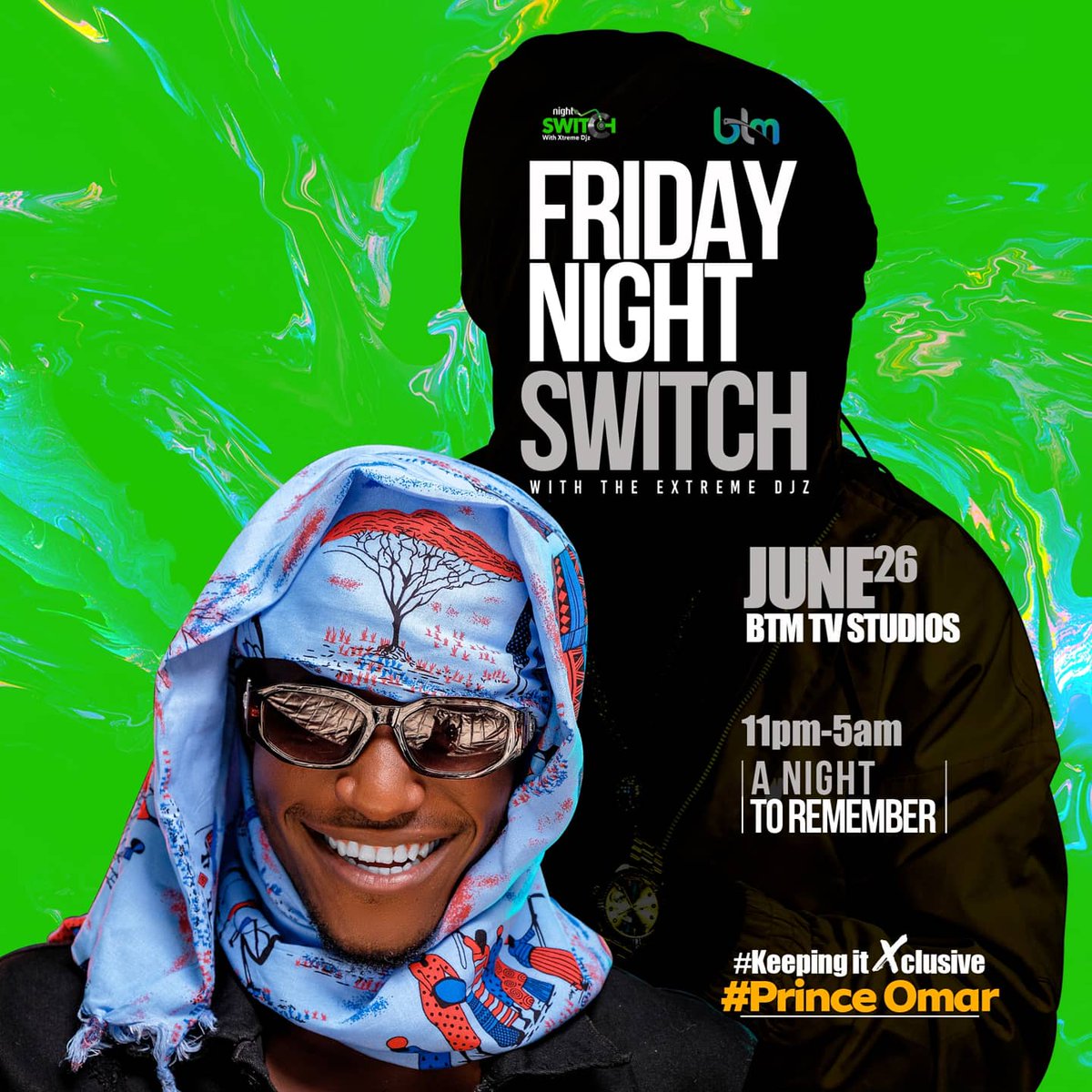 BTMTelevision's tweet photo. It's a party shot tonight on #BTMNightSwitch๐ฅ๐ฅ #WeTransform๐ https://t.co/amFNdm9dHb