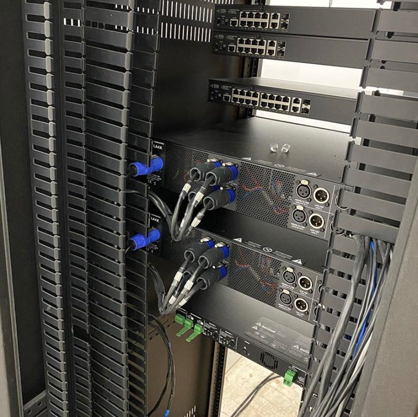 LuxulCorp's tweet photo. For today's glorious #FeatureFriday, we have this in-progress rack by Relevant AV Solutions! Enjoy and have a great and safe weekend, everyone! https://t.co/ZKeGY7bHff