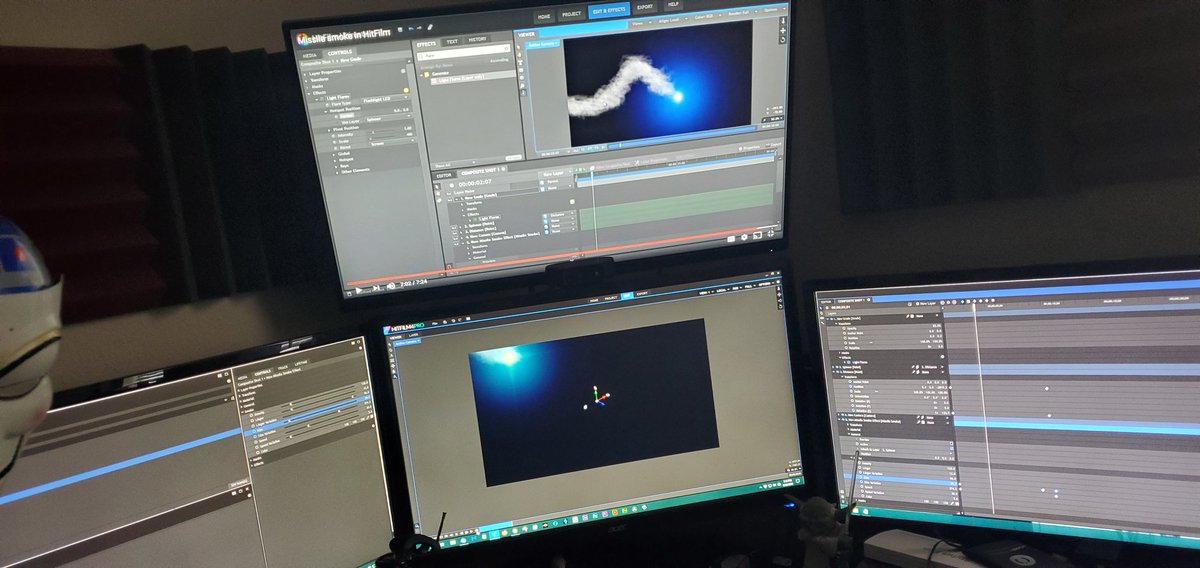 RokDrummer's tweet photo. even as i finish up the officiale video for #FewMilesFromHome  production has begun on #DinosaurStompin with a #meteorstrike #vfx done up in hitfilm from an excellent tutorial #GrooveScoundrels @rwyjunior @offroadrj @kbsorlien https://t.co/hROaXcQafk