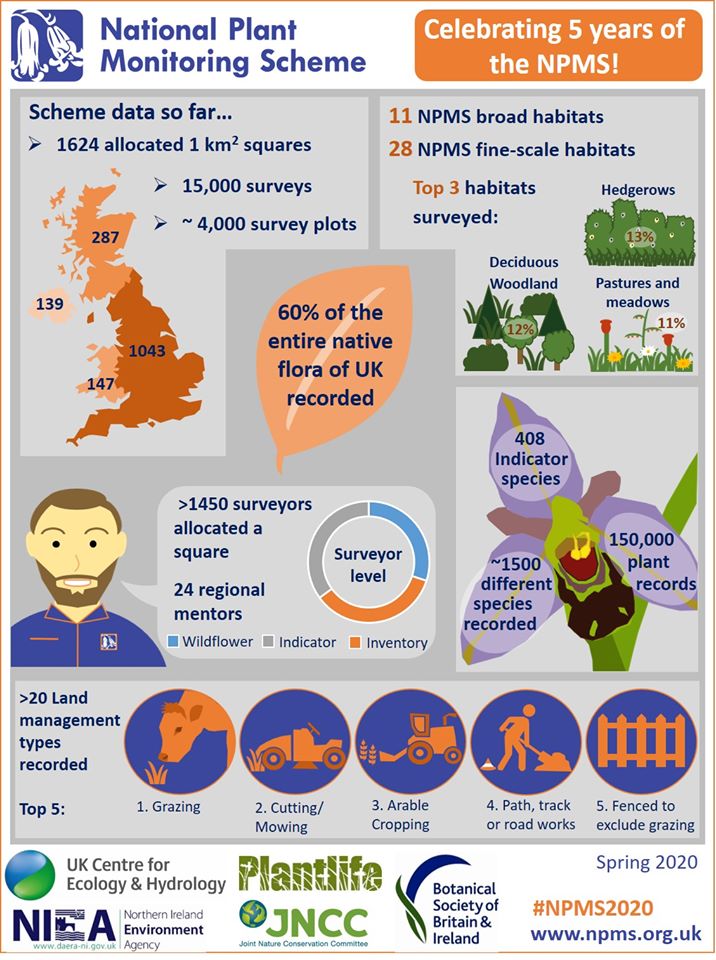 theNPMS's tweet photo. The new #NPMS newsletter is out!
It features articles from @BSBIscience and Anna Robinson @JNCC_UK, an account of the #NPMS2020 tweetmeet (held just days before lockdown started!) an interview with @maiden_abbie & some fab photos from our #NPMSvolunteers https://t.co/xGjP2kIXE8 https://t.co/8pYGIwEQEb
