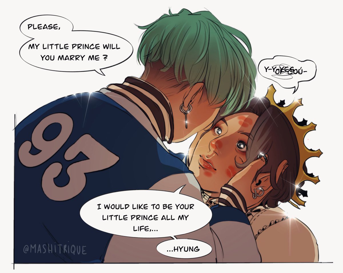 Mashitrique's tweet photo. The true end of yoonkook hyyh 🤭🤫🤫🤫🤫

It’s for an IG collab 💛
Go see on my ig for see the works of other artists kity, buny 💛 https://t.co/hBNy5gdw1o