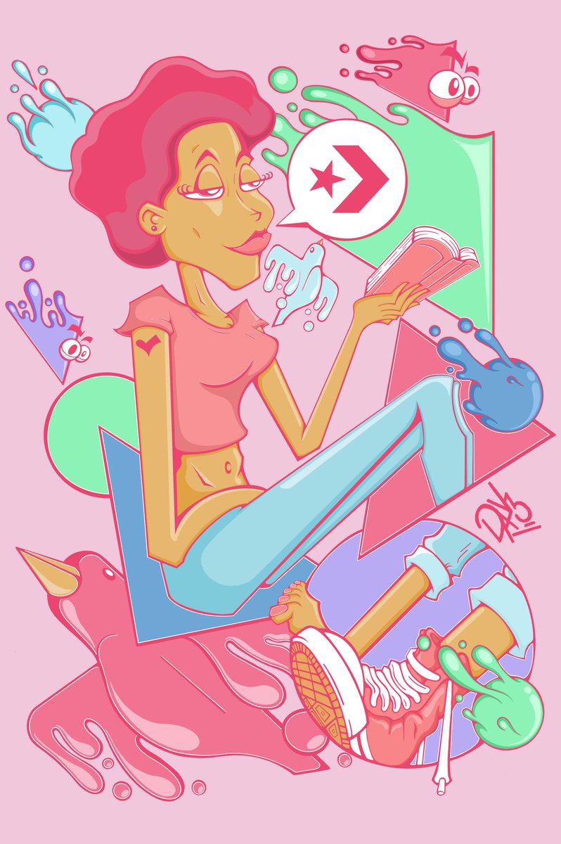 Kgoele_David's tweet image. drew &amp;amp; edited something. 🎨 
#converse #createathome