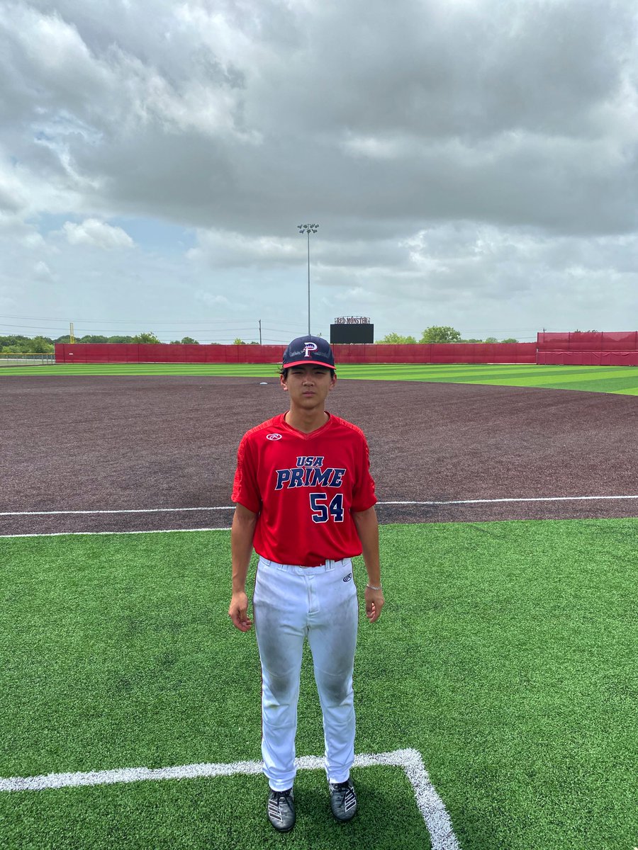 FiveTool's tweet photo. @FiveToolTexas F: @USA_PrimeBB American 2022 8, @MBA_Baseball 16U Black 3
PoG: @josephmun10 2-3, 2 2B, RBI, R
Notable: @CotaJaxon 2-4, 2B, 2 RBI, R https://t.co/Zp8zshgrC3