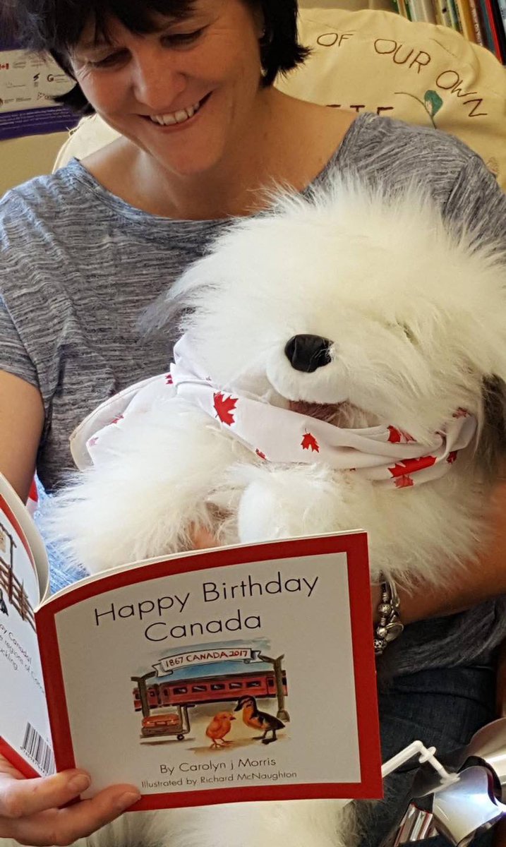 CarolynjMorris's tweet image. A time when we could read in our local library. We will do this again soon @NewTecumsethPL 
#happybirthdaycanada @railfencebunchbook #readingweekend