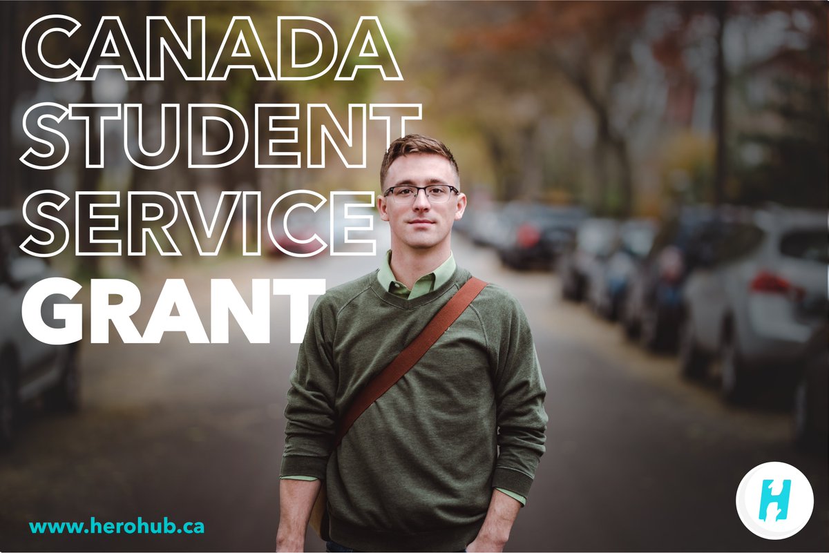 Post-secondary students will be eligible to earn up to $5,000 this summer through Canada student volunteer service grant. Start volunteering today! See our current Volunteer postings board at herohub.ca/home