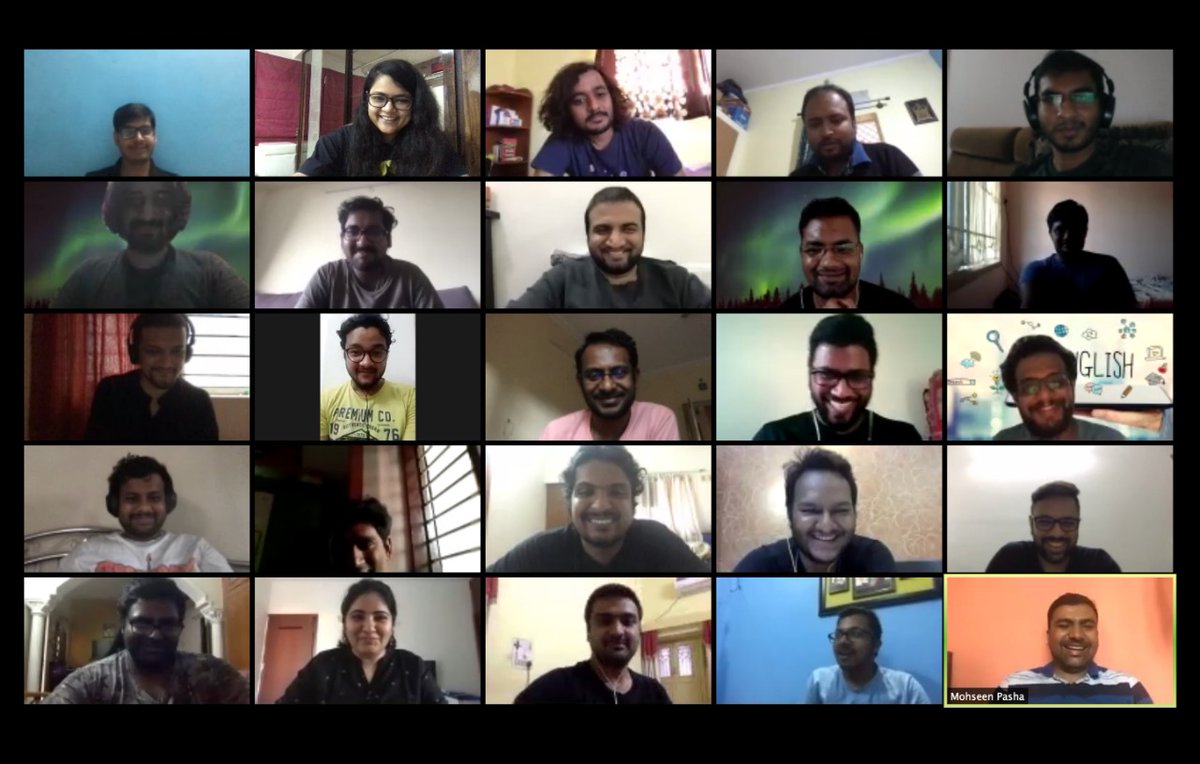 GondhiaNidhi's tweet image. Many new people joined our team in lockdown. So @giteeka and I thought to have an ice breaking session within the team. 

It turned out to be fun 🥳🥳
#AndroidTeam #AndroidDev
