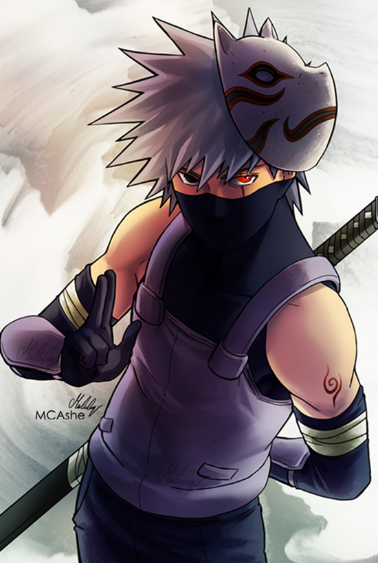 naruto shippuden anbu kakashi