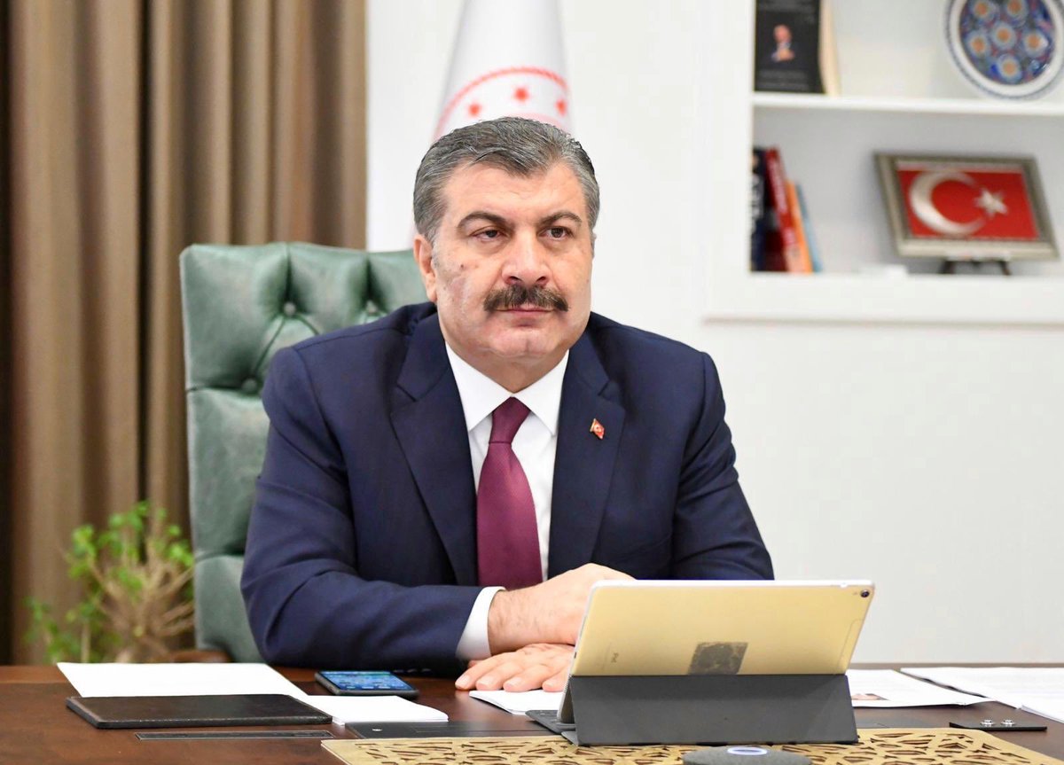 drfahrettinkoca's tweet photo. ABD Ticaret Odası, ABD-Türkiye İş Konseyi ve TOBB işbirliğiyle gerçekleştirilen video konferansta 60’tan fazla katılımcıyla bir araya geldik. Cumhurbaşkanımız Erdoğan liderliğinde kurulan sağlık altyapımız ve Türkiye’nin Koronavirüs salgınıyla mücadelesi hakkında bilgi paylaştık. https://t.co/gy3n9ioiTp