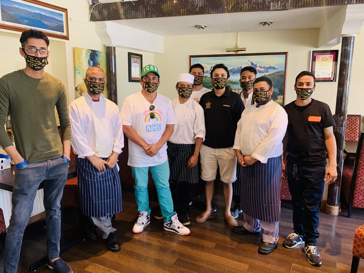 PanasGurkha's tweet photo. A Big Thank You to NHS from Team Panas👨🏻🍳 #ready_for-4th 🙏 #StaySafe #covid19 #loveNHS @LG_NHS @gbchospice https://t.co/O1P9sfjEKS