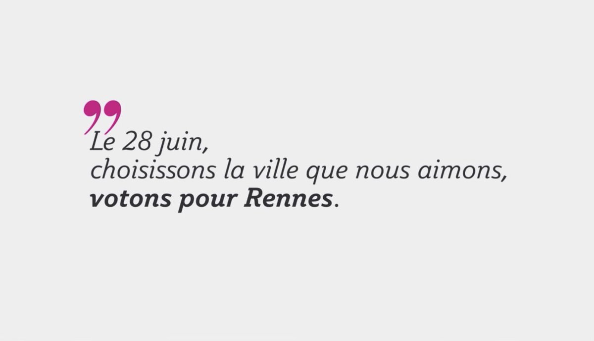 Dimanche, votons ! 
#PourRennes #Rennes