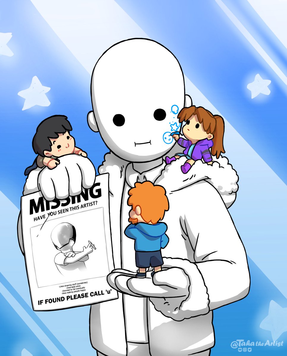 TahaTheArtist's tweet photo. u's log: Day 422 of Search: Ive come across Chibi people before but Ive since discovered that they're flexible with sizes. This one keeps insisting I call her “Trash” but I disagree.
...please don't draw on me.
#FindTaha #SearchForTheArtist #DoDragonsHaveHats? #NotATrashArtist https://t.co/AuGjYEO8GH