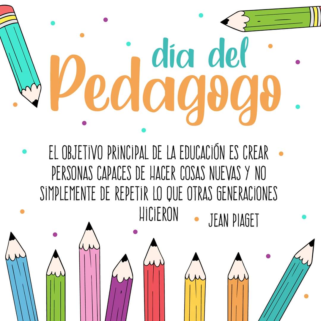 Uni_Lucerna's tweet photo. ¡Felicidades! Ustedes son quienes cambian al mundo con la educación, contribuyendo al mejoramiento y construcción de una sociedad más preparada, capacitada y próspera #DíaDelPedagogo #OrgulloLucerna https://t.co/nr41oKeLxQ