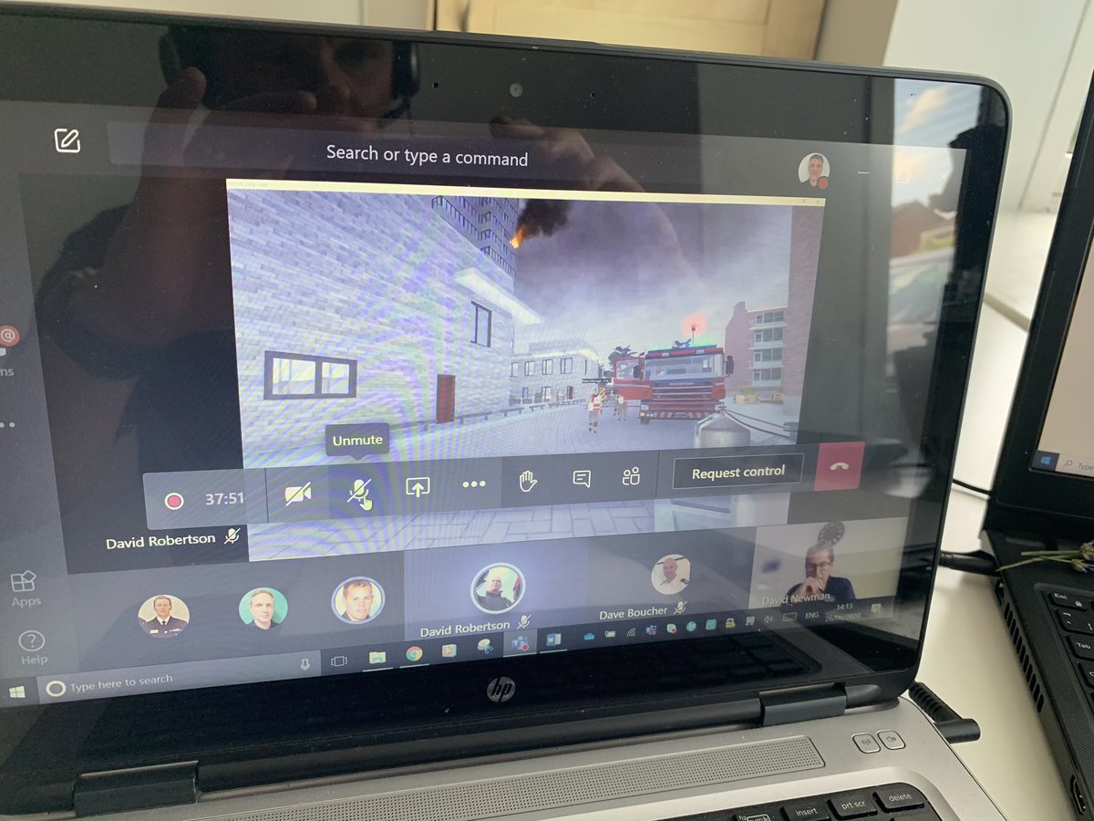 DunnellP's tweet image. Another full-on Friday for our command group provided by @WMFS_OLPD Command Development Team. MTA input this morning with @Danny8635 and a Level 2 remote assessment utilising @XVRsimulation this afternoon