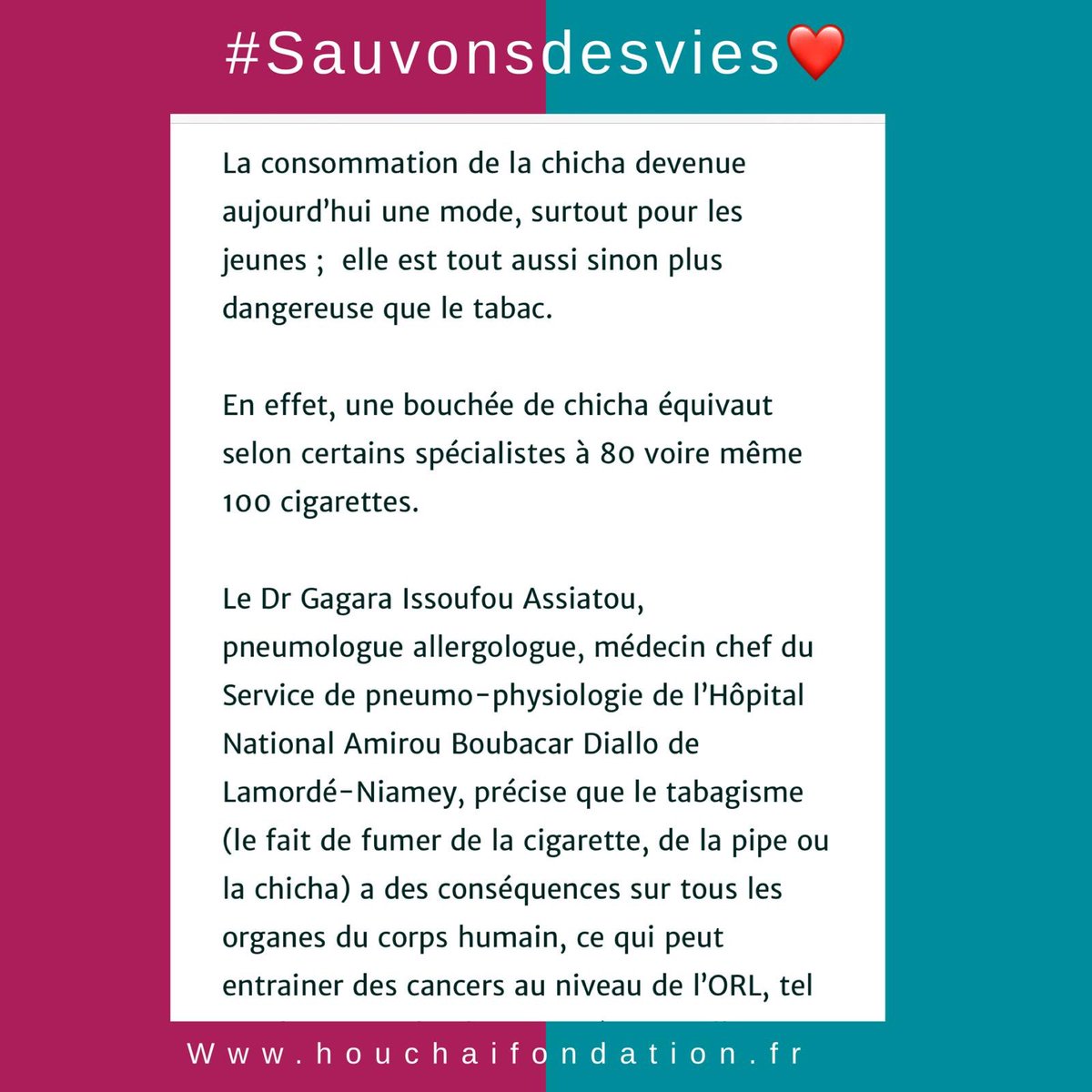 HouchaiF's tweet photo. #Parlonscancer #Sauvonsdesvies https://t.co/KzJiz0PPJi