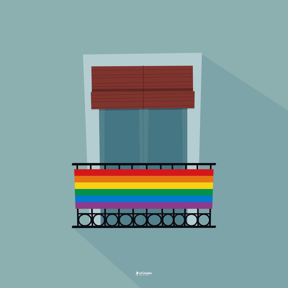 elCreata's tweet photo. El Ayuntamiento de #VillanuevaDeAlgaidas se ha visto obligado a retirar la bandera arco iris de su balcón tras algunas protestas... la respuesta de sus vecinos... colocar más de 400 en las fachada de todo el pueblo

https://t.co/AcsiHCcooW

#OrgulloGay #ArcoIris #Rainbow https://t.co/vGyWqU0fNp