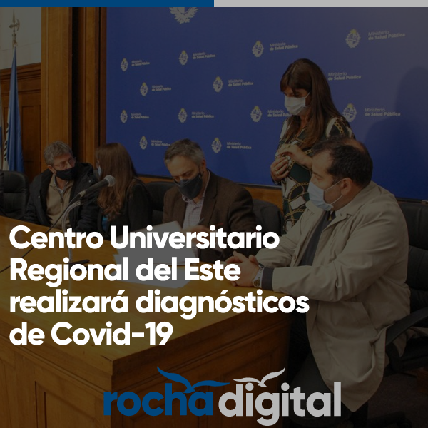 ChuyDigitalUY's tweet photo. El MSP y la UDELAR firmaron un convenio que permitirá realizar procedimientos de diagnóstico de #Covid19 en el Laboratorio de Ecología Molecular de la sede #Rocha del Centro Universitario Regional del Este (CURE). https://t.co/7XBmS4p3XM