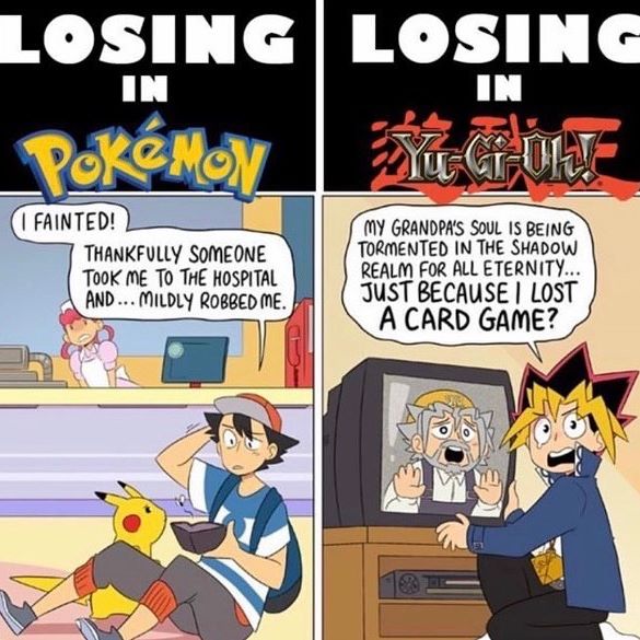 It be like that sometimes #Pokemon #Yugioh