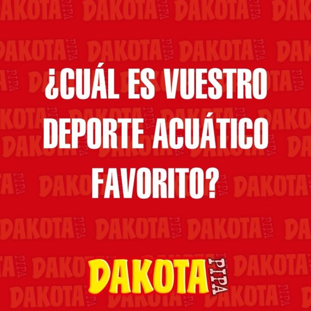 Ya está aquí la época de los #deportesacuáticos. ¿Cuál es vuestro favorito? ¿Comer #PipasDakota en la playa vale? 😅