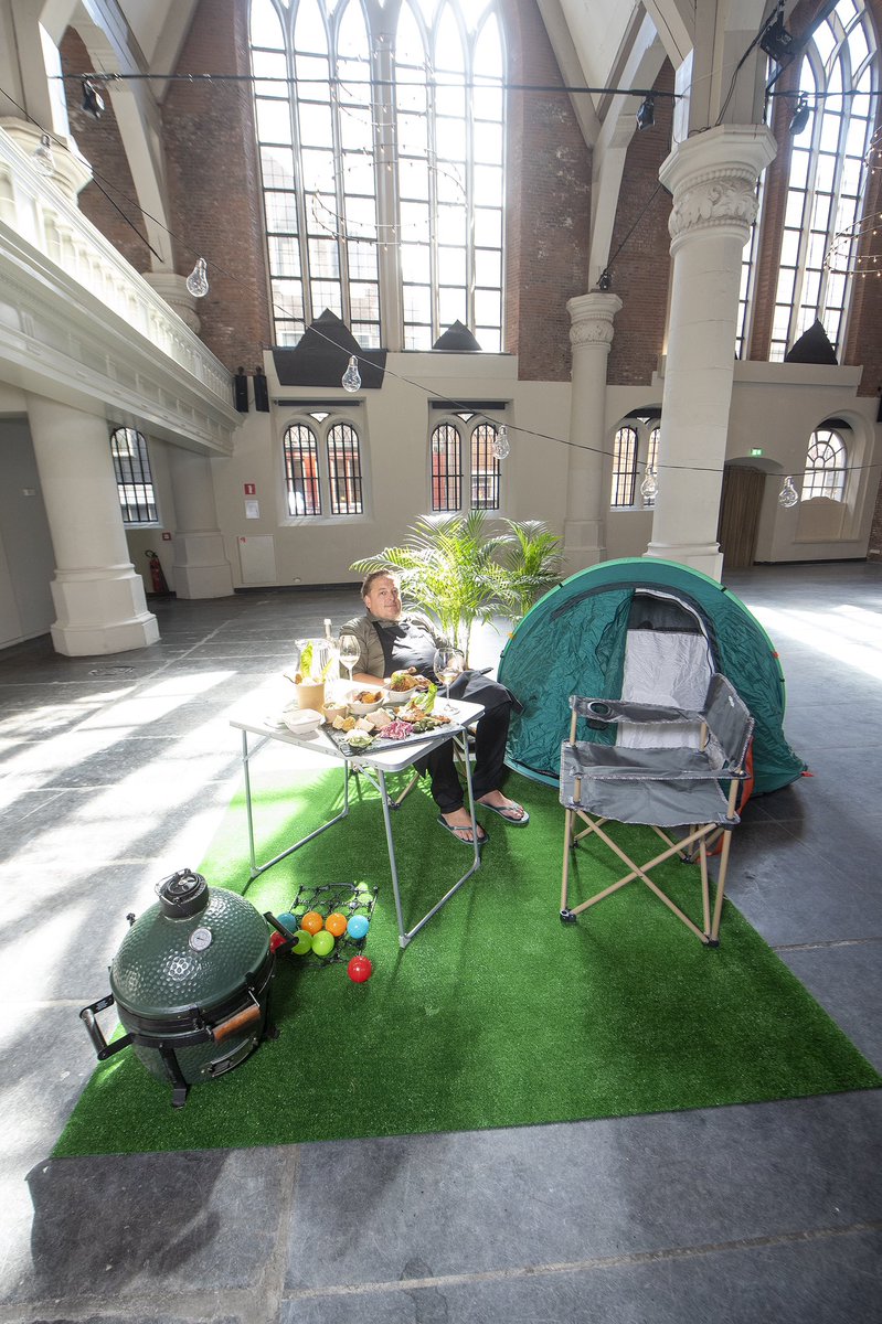 meteen's tweet image. Deze zomer gaan we culinair kamperen: campingatolofs.nl